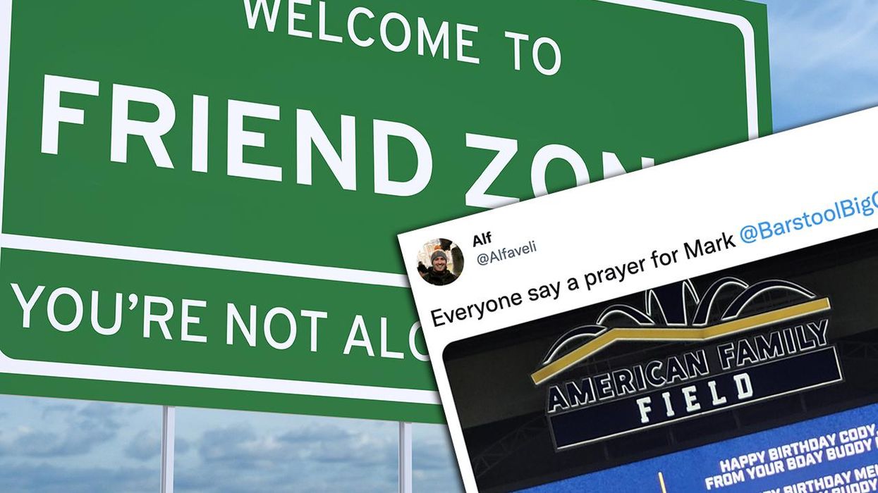 Internet cringes for 'Mark,' some poor schlub who got friend-zoned to death on a baseball jumbotron