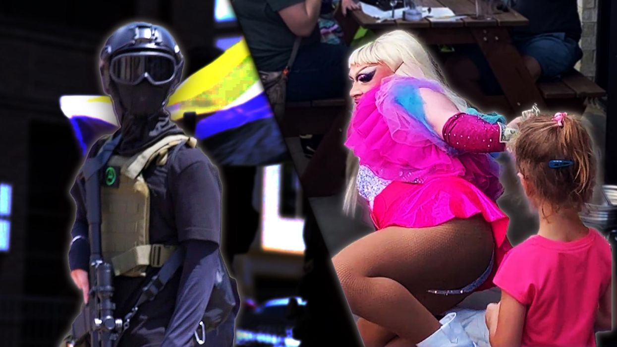 We Took On ARMED ANTIFA at a 'KID-FRIENDLY' Drag Show