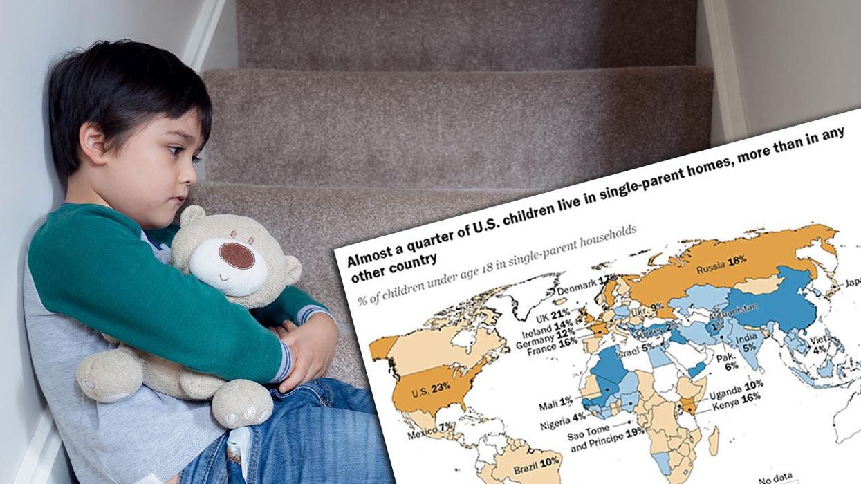Study: Data shows US has highest rate of children in single-parent homes