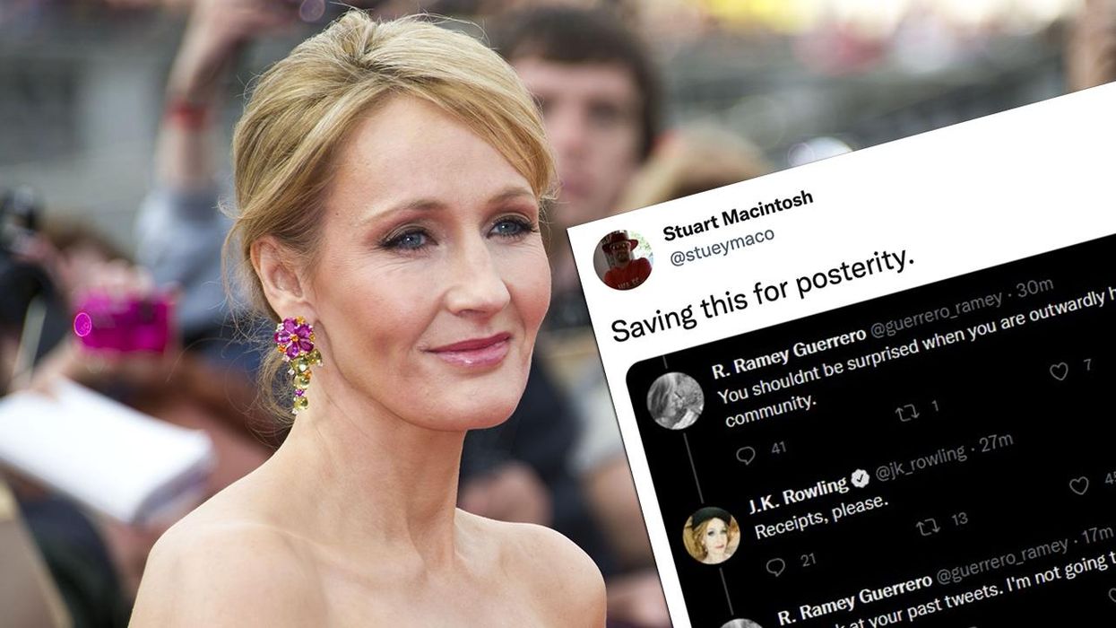 J.K. Rowling defies hater to name a single hateful thing she said towards an 'entire community' and the big reveal is AMAZING