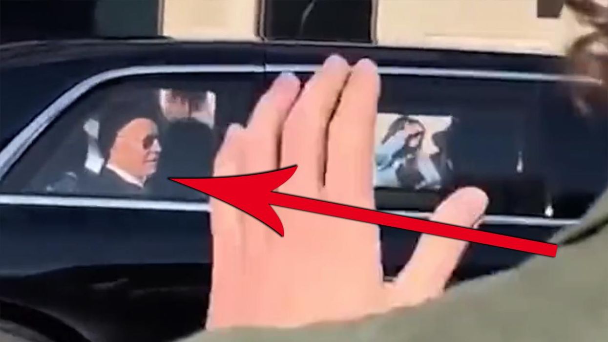 Watch: 'F*** Joe Biden' chants make a triumphant return...while Joe was in England for the Queen's funeral