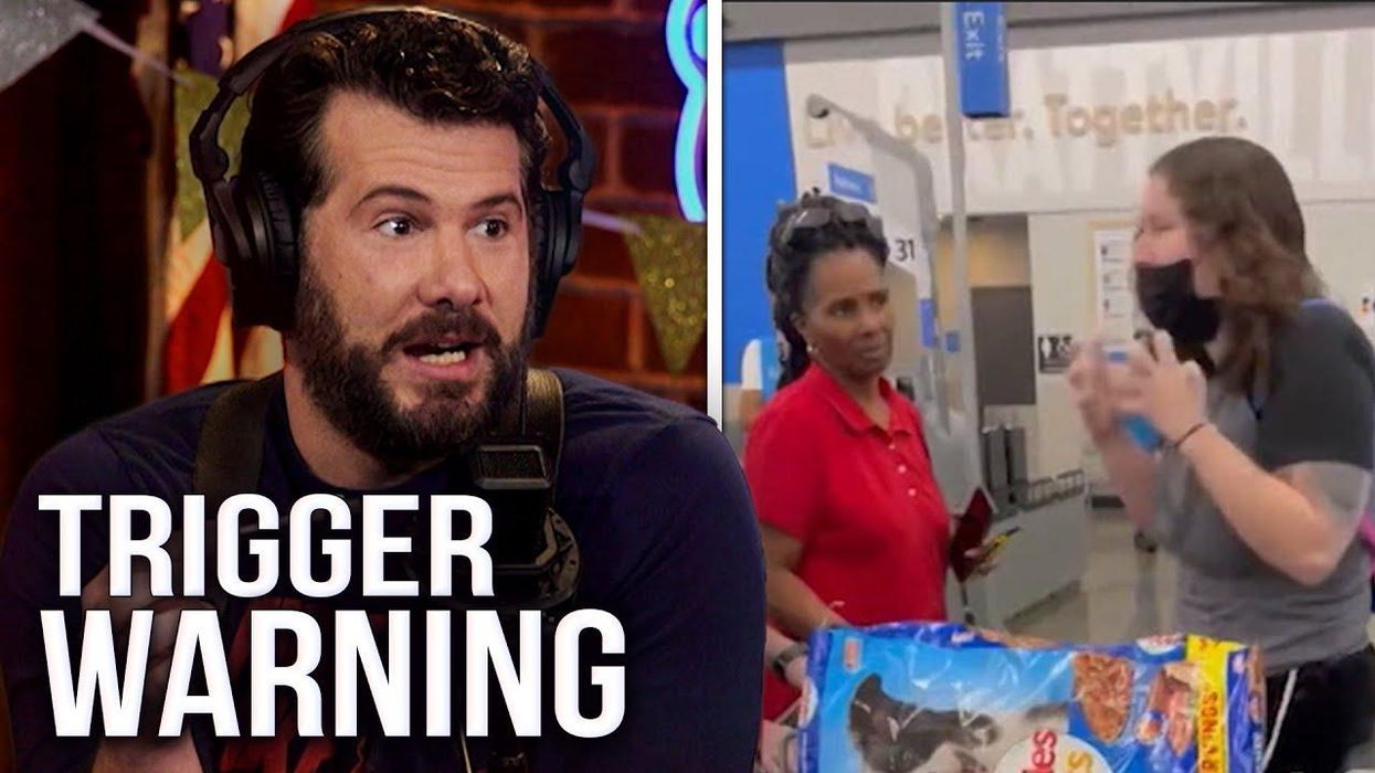 Psycho uses THIS EXCUSE to skip the Walmart self-checkout line