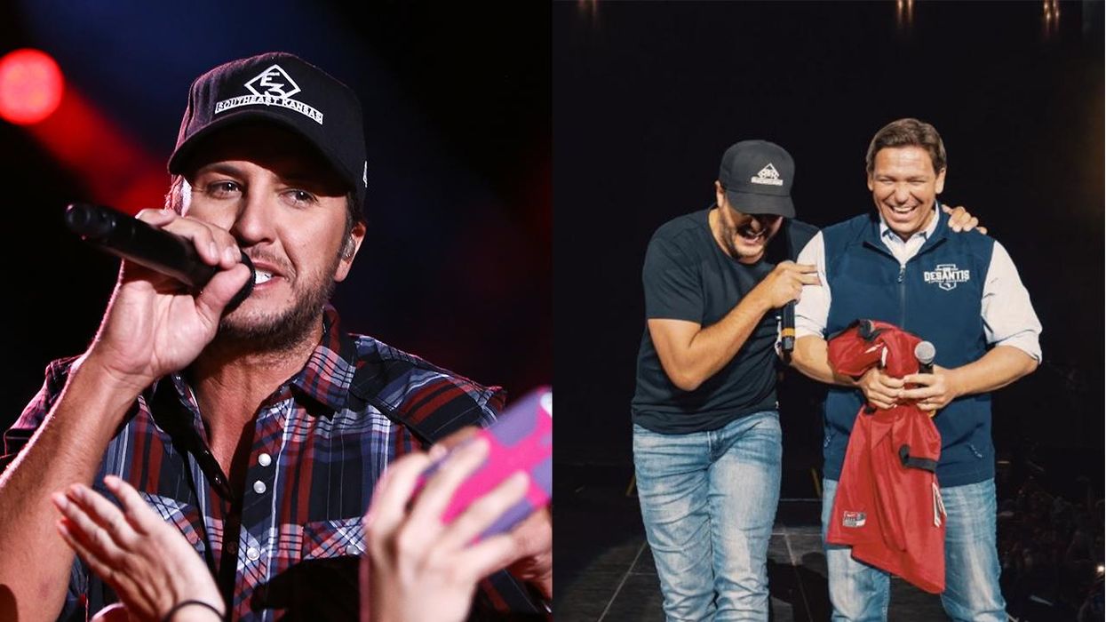 Luke Bryan refuses to bend the knee, tells haters where to stick outrage over sharing stage with Ron DeSantis