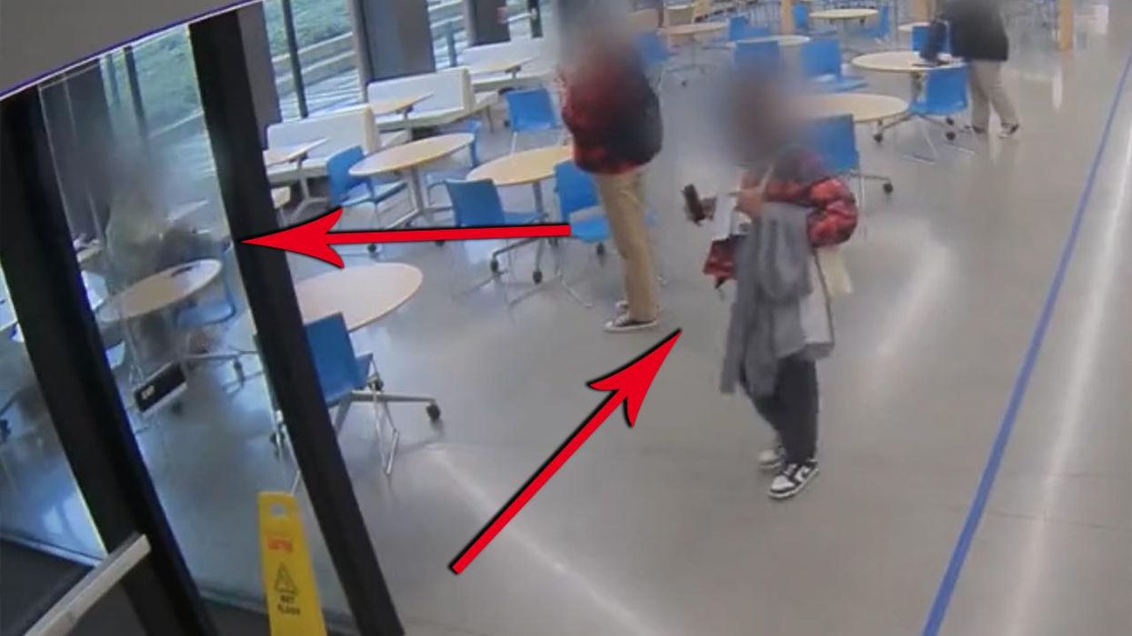 Watch: Bullies beat down girl in school common area, while bystanders and STAFFERS do nothing