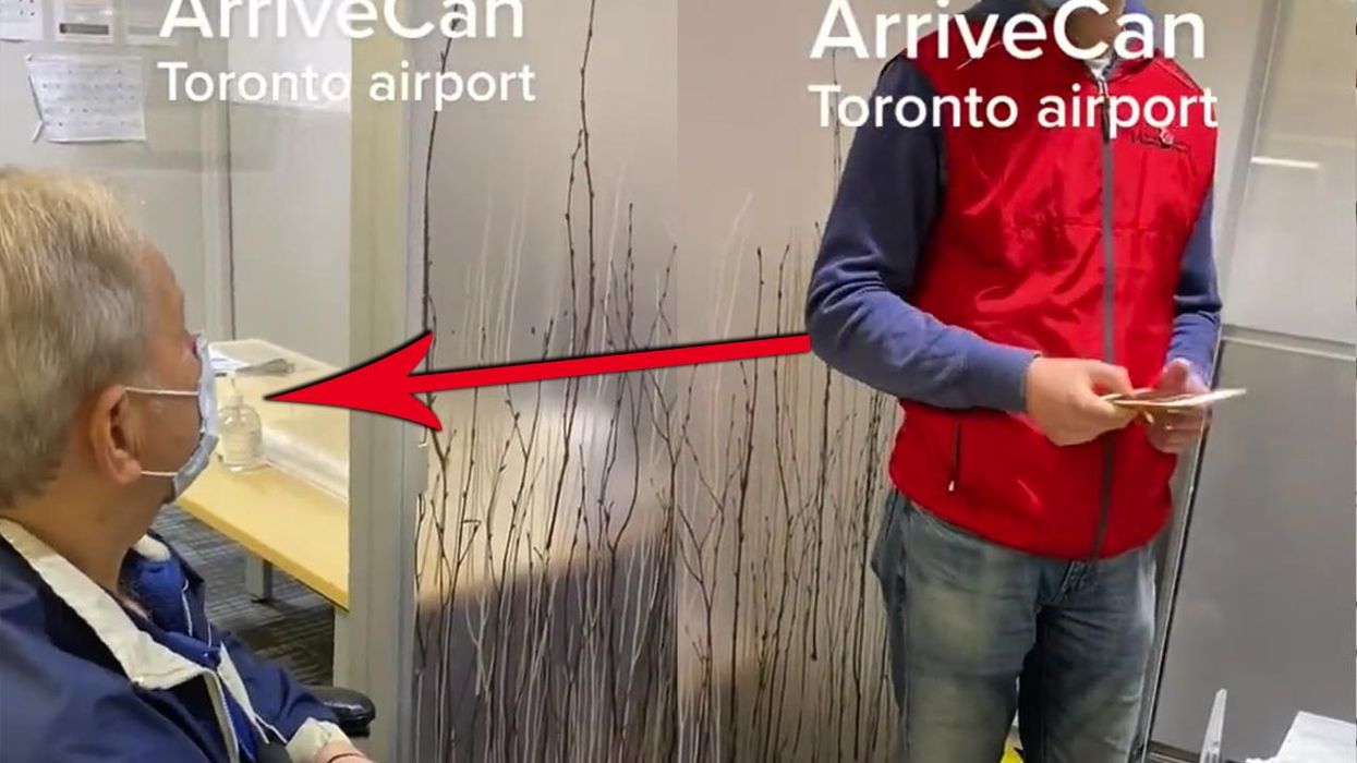 Watch: Authorities harass old man, who had all his shots, because he didn't have a government-mandated smartphone app