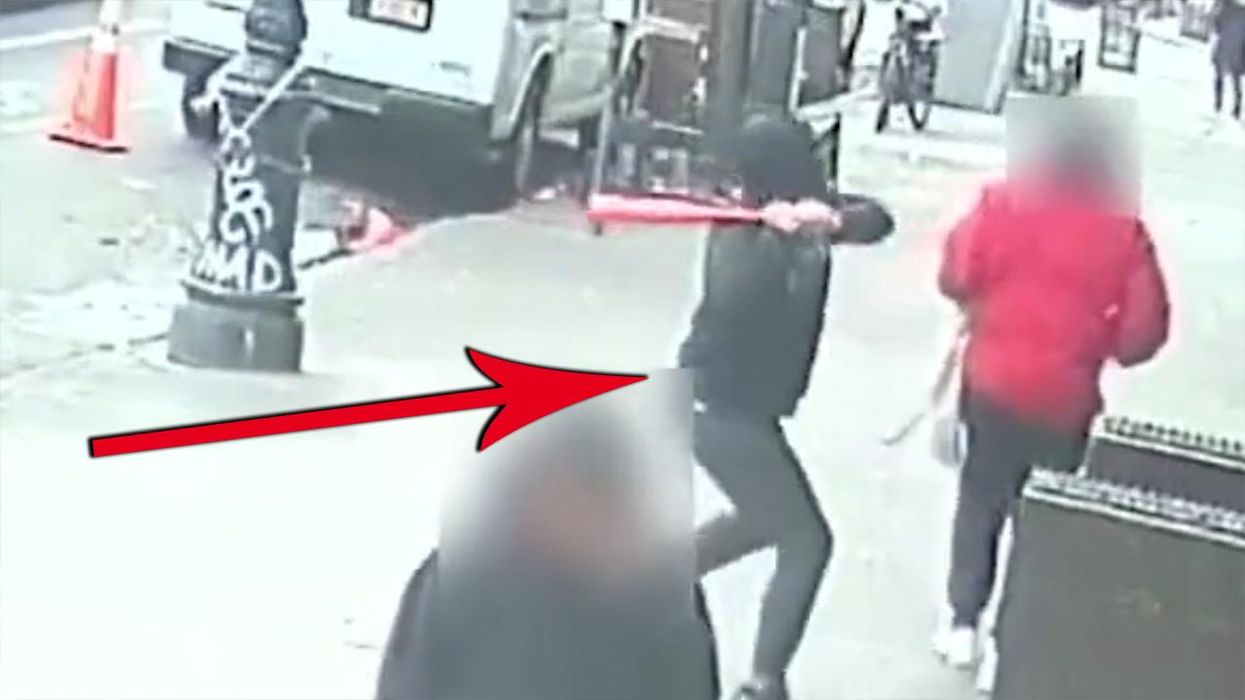 Watch: Monster who assaulted man with baseball bat already back out on the street, 'cause you're in New York