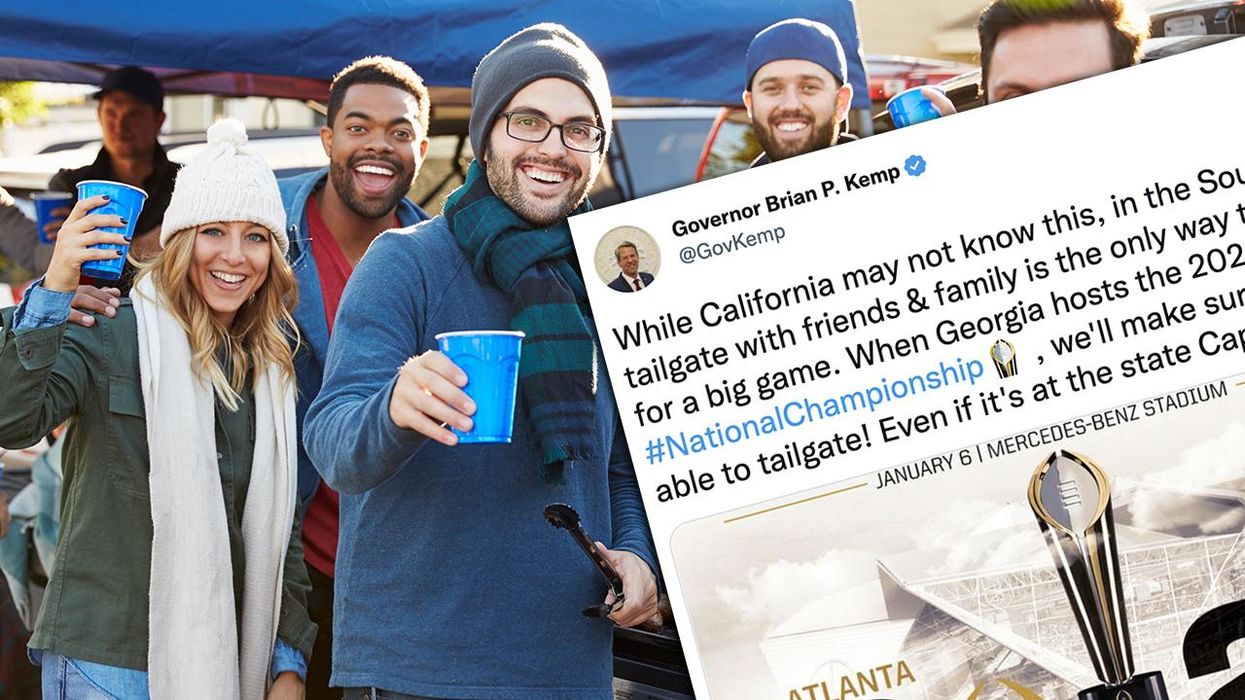 Conservatives fight for your right to crush beers before the College Football Championship, blast "no tailgating" rule