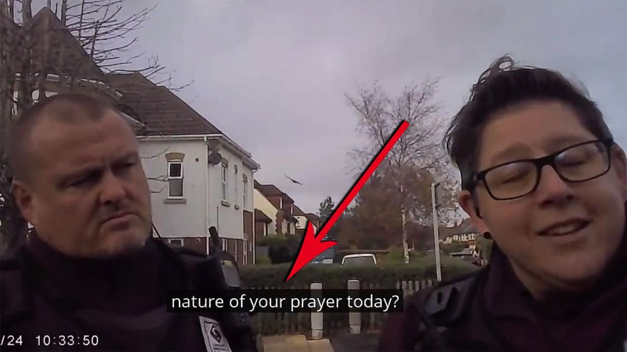 Watch: Another Brit gets FINED for silent prayer, this time an Army vet