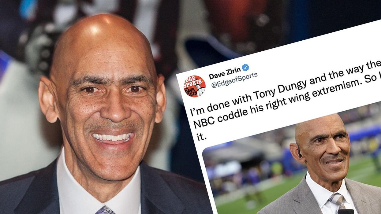 Woke sports writer has an atomic hissy fit over NFL 'allowing' Tony Dungy to go to the Right-to-Life March