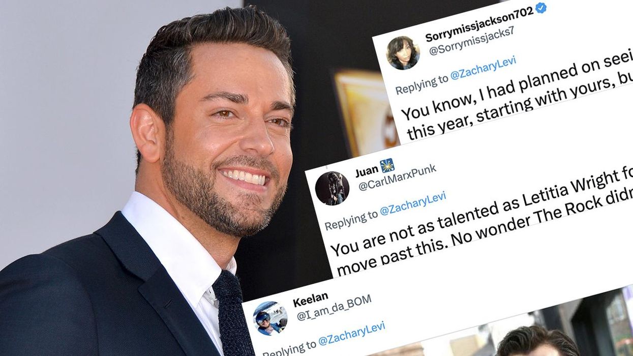 Zachary Levi said something mean about the left's favorite Big Pharma company and they are freaking out