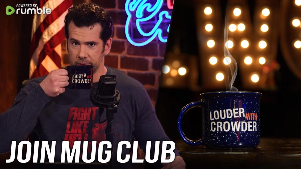 Crowder announces MugClub's new home...powered by Rumble