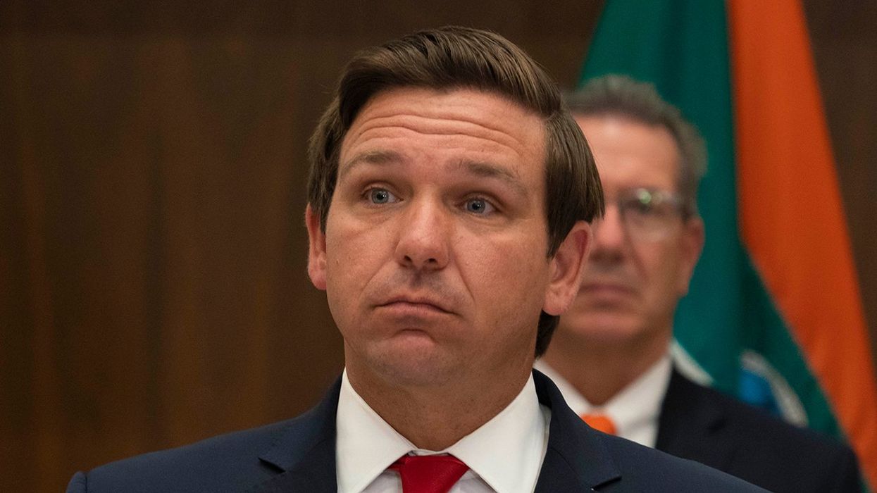 Liberal media runs out of reasons to attack Ron DeSantis, are now attempting to shame him for how he eats...pudding