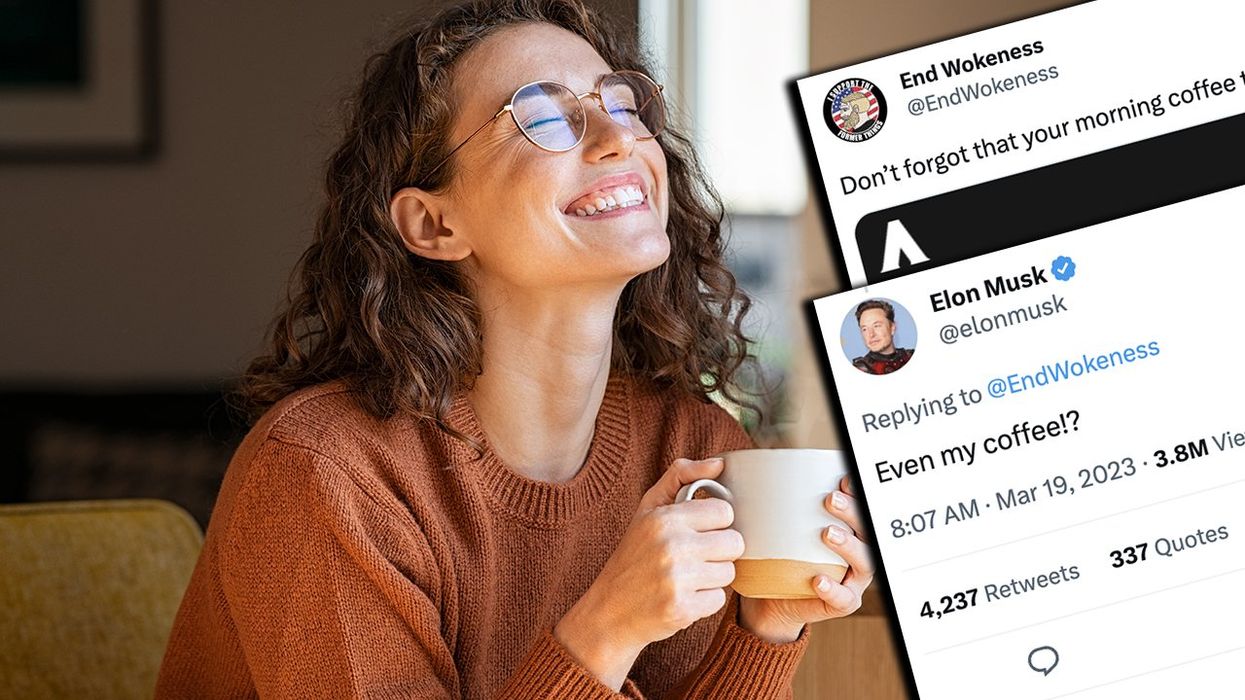 Drinking coffee is the new thing that makes you raaaaacist and even Elon Musk is all like WTF