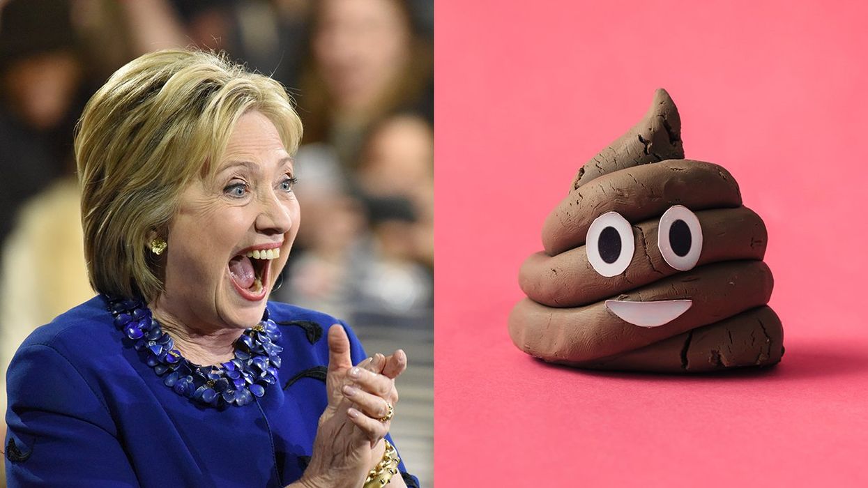 Mystery pooper drops deuce right by Hillary Clinton as she attempts to enjoy a Broadway Play