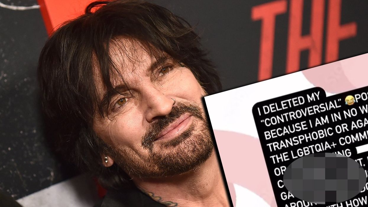 Haters cyberbully Motley Crue's Tommy Lee into deleting "transphobic" video, because this is who we are now in 2023