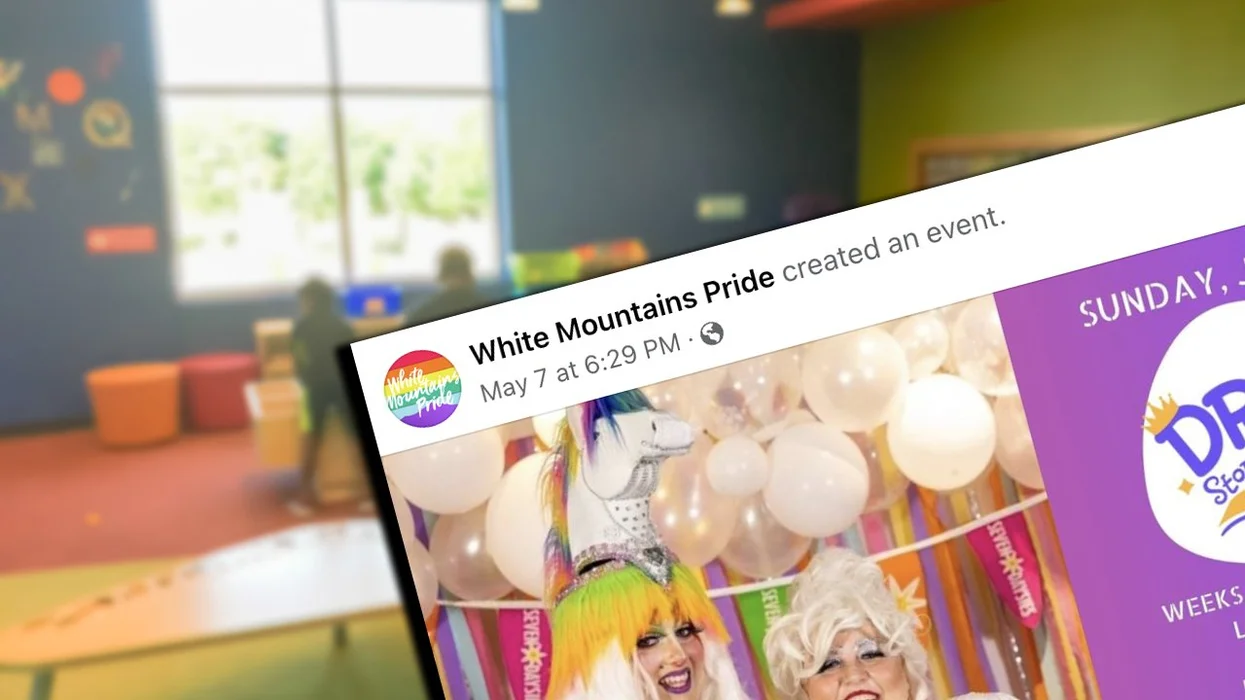 Library promotes drag queen story time that adults can only attend if they bring their kids