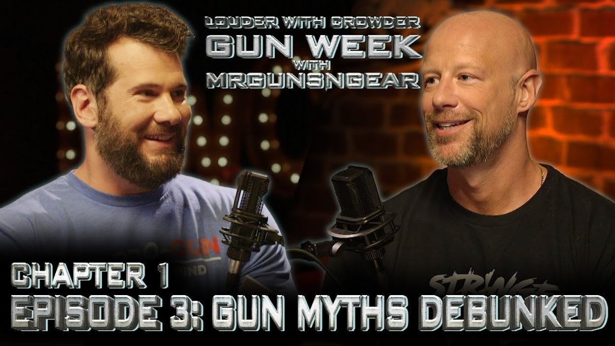 Debunking the most common gun myths with Steven Crowder and Mrgunsngear