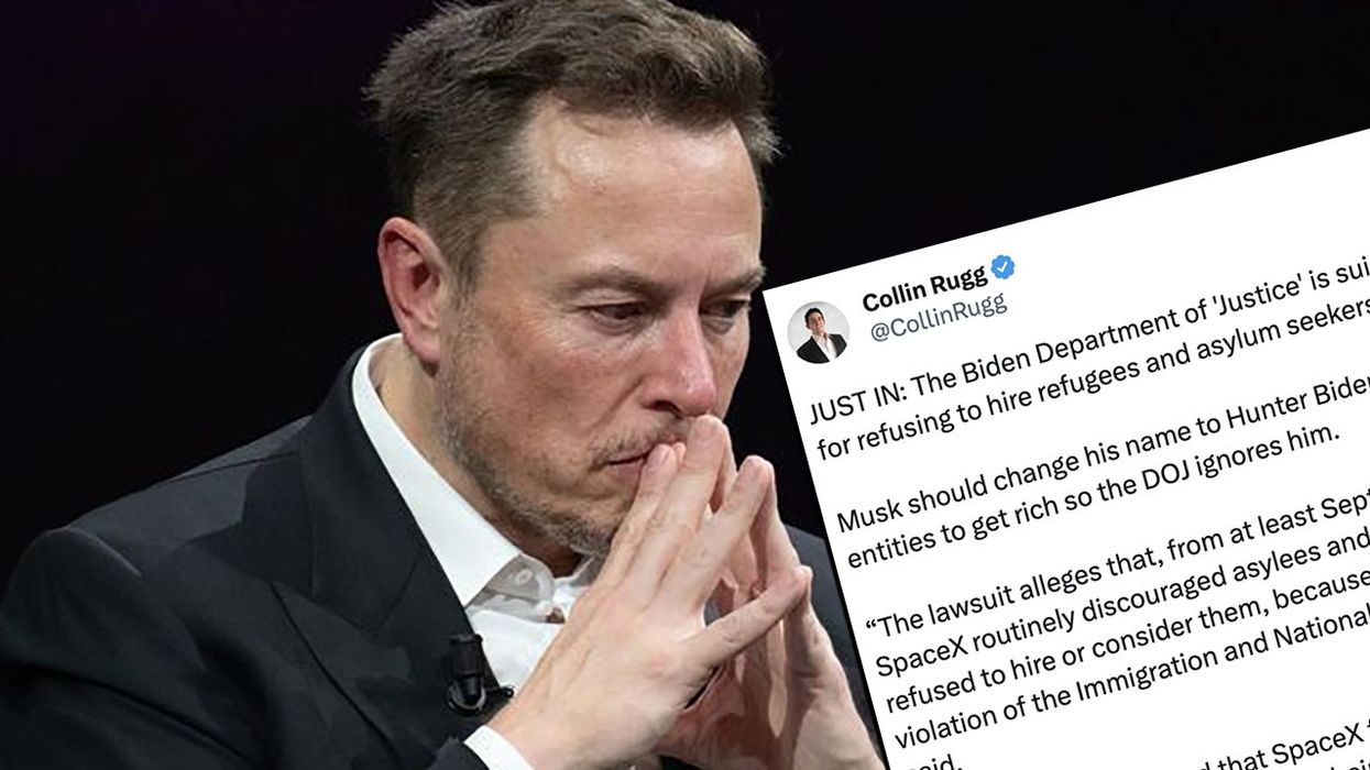 Elon Musk exposes Biden Admin hypocrisy after DOJ sues SpaceX for not hiring illegals