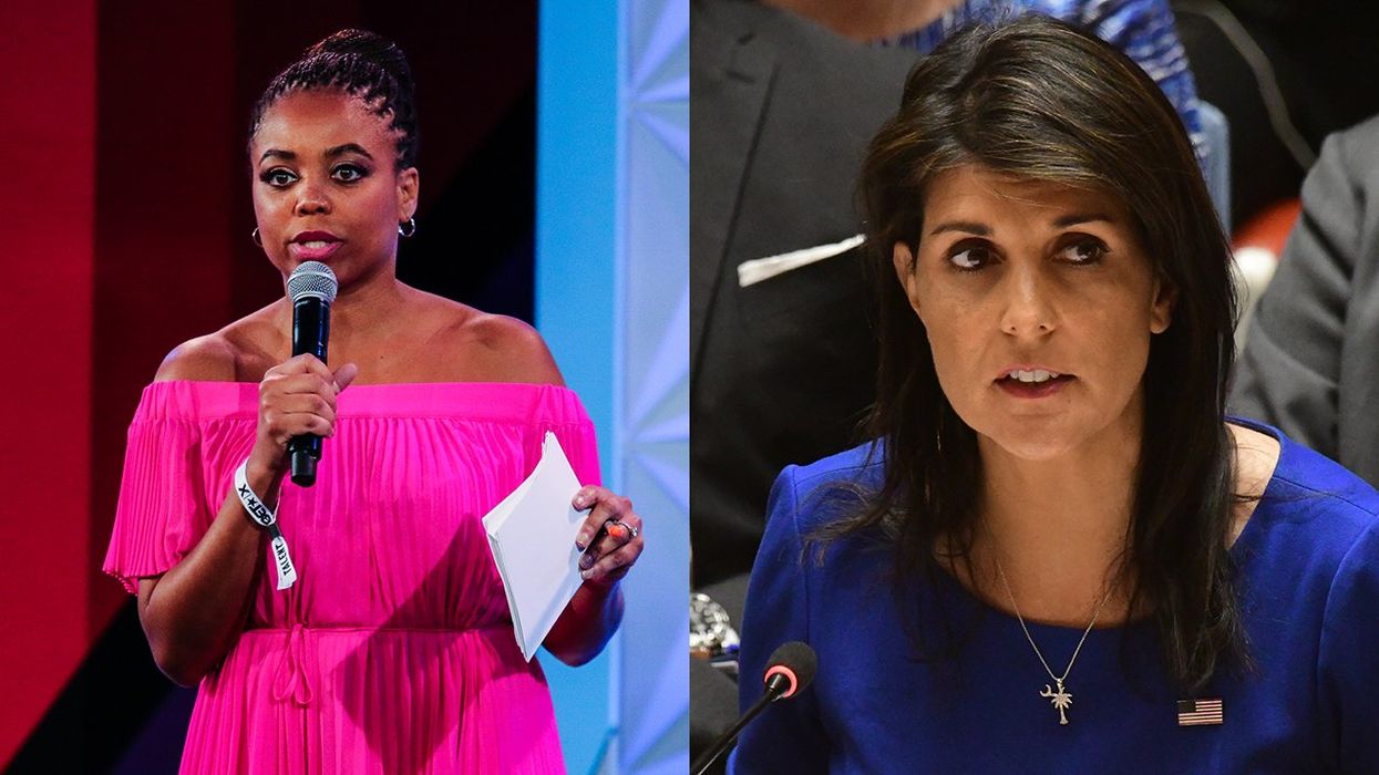 Unhinged reporter calls Nikki Haley "sick" racist for comments made against Kamala Harris... who she is running against