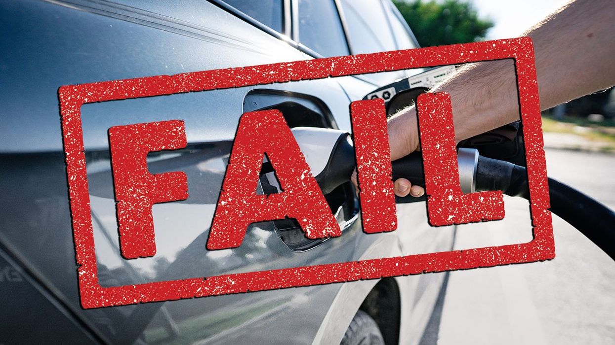 Biden Admin's EV road trip turns epic fail when family calls cops on staffer blocking charging station with gas-powered car