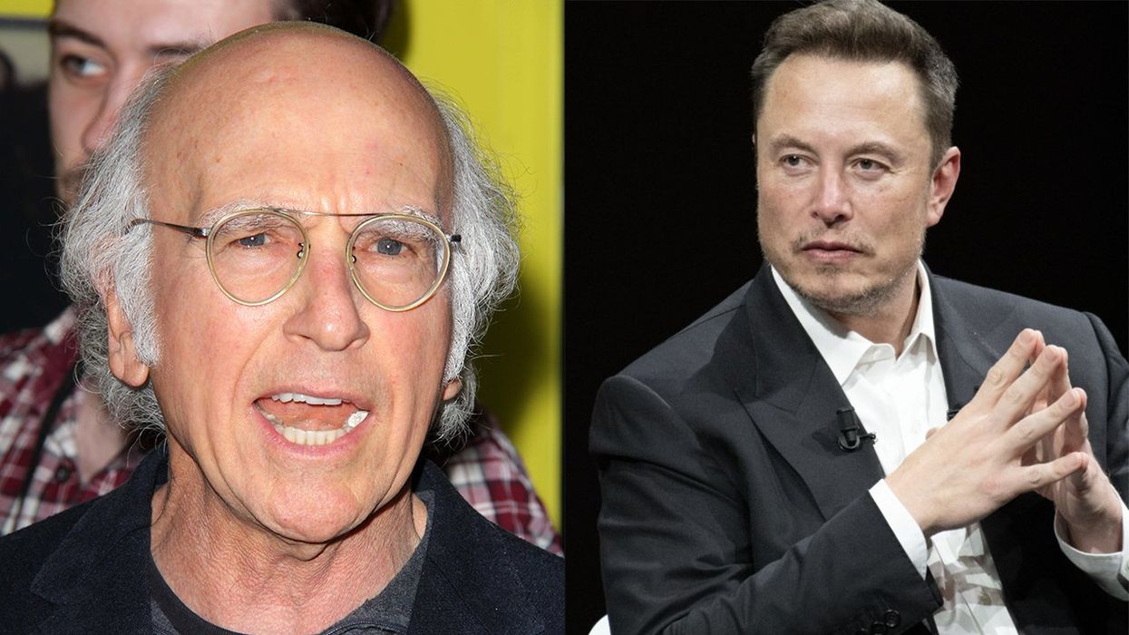 Larry David gets in Elon Musk's face with hissy fit over GOP support: “Do you just want to murder kids?”