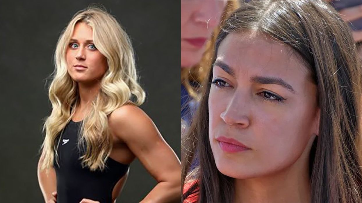 Riley Gaines smacks the virtue-signalling stupidity out of AOC over which party is pro-women