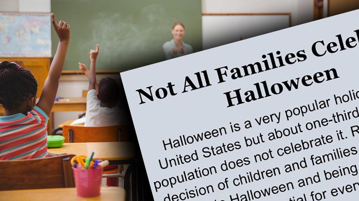 Elementary School Cancels Halloween Because "Not All Families" Celebrate, Thought Promoting LGBTQ+ Month Is Cool