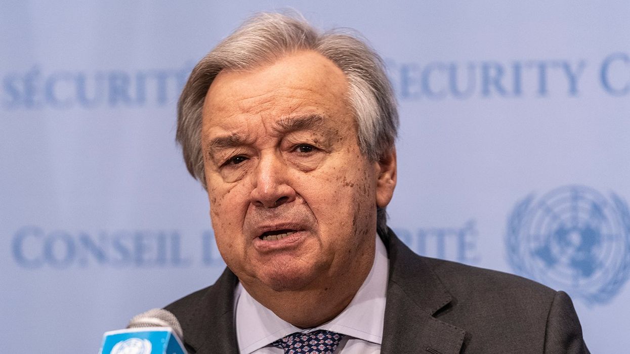 UN Head Flies On Private Jet To Climate Conference ... Where He Calls For TOTAL Fossil Fuel Phaseout