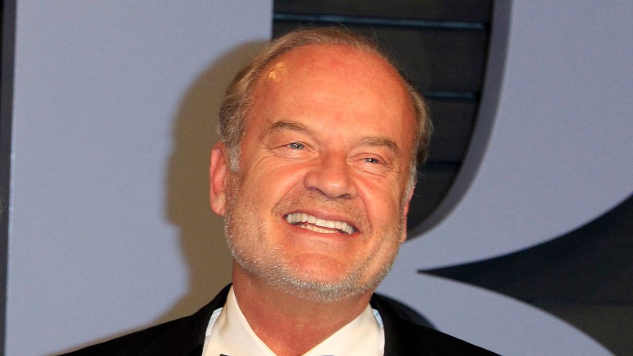 'Fraiser' actor Kelsey Grammer was about to talk about supporting Donald Trump, but then his PR rep got in the way
