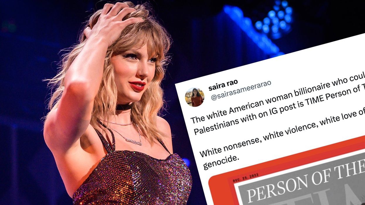 Anti-white woman activist attacks Taylor Swift for not solving Middle East peace, gets BLASTED with all-time fact check