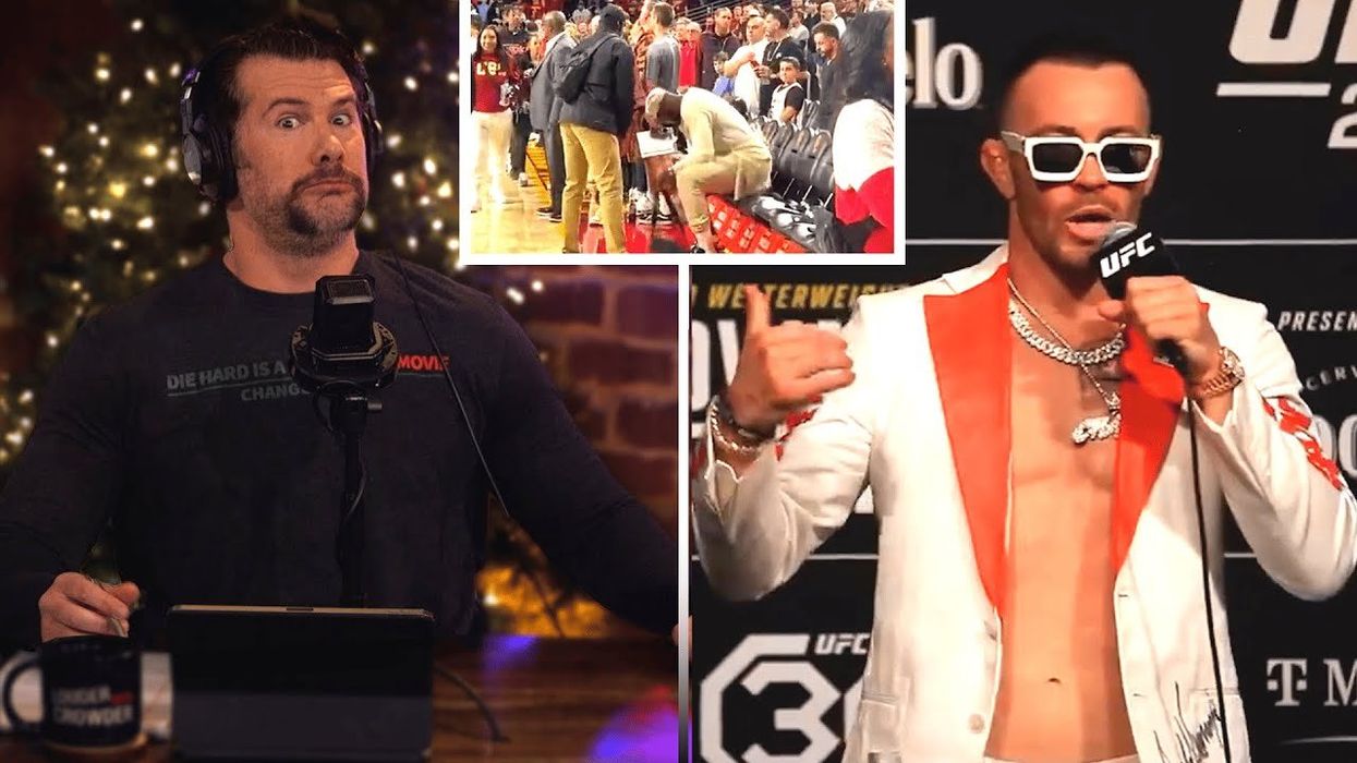 Watch: UFC 296's Colby Covington TEARS INTO Lebron James for Sitting During Anthem