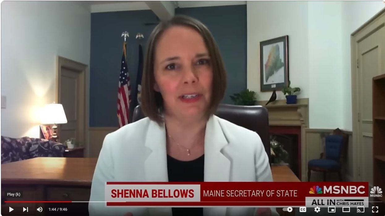 Maine Secretary Of State Insanely Claims She Is A "Defender Of Democracy" By Booting Trump Off Ballot