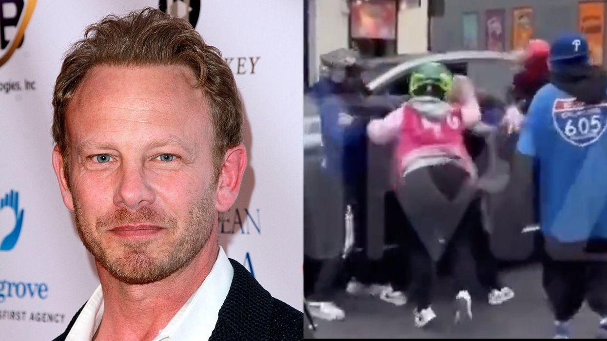 Beverly Hills 90210 star speaks out after being assaulted in front of his 10-year-old: "Hooliganism on our streets"