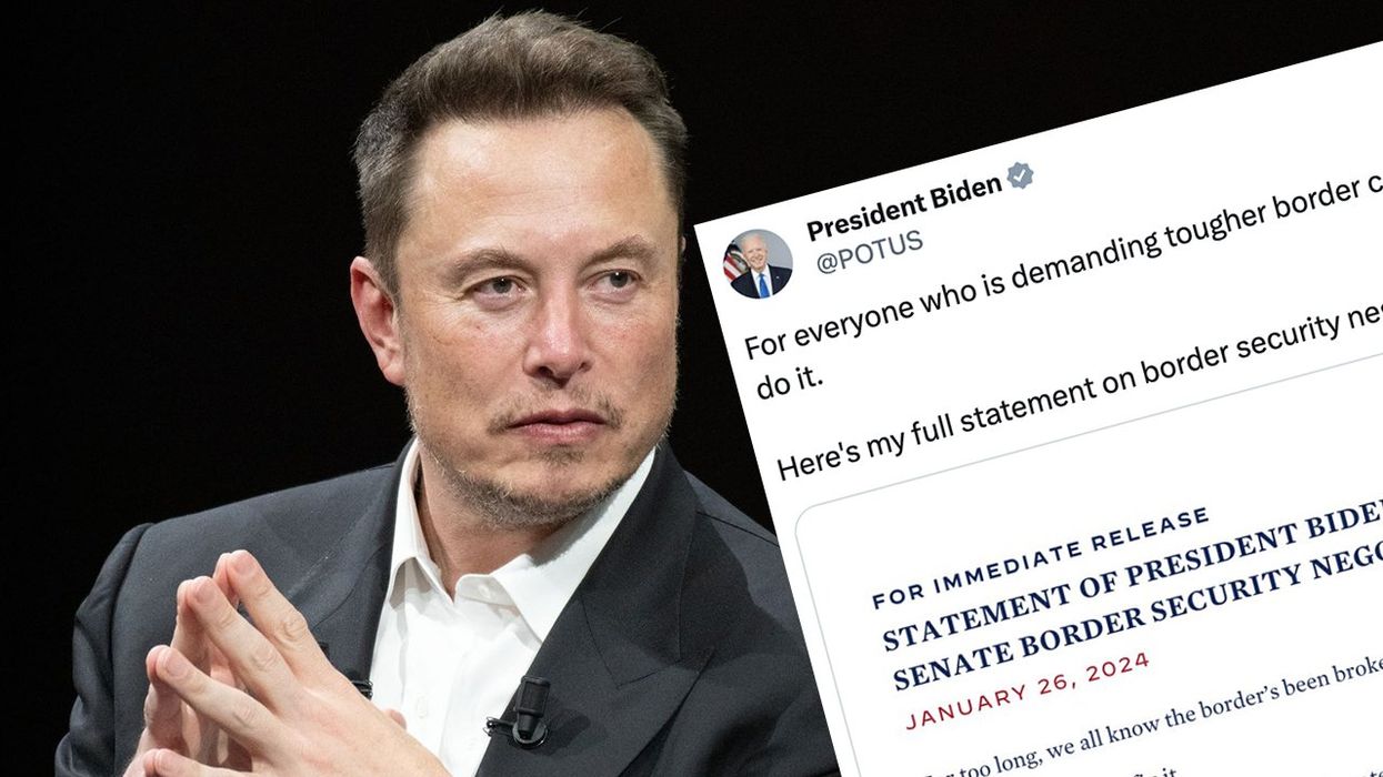 Elon Musk exposes the truth about Biden's new "border security" bill and the open borders Democrats are gonna hate it