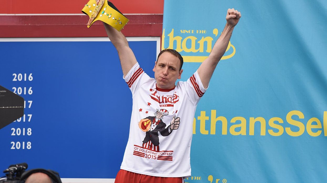 Joey Chestnut, America's (former) greatest living athlete, sells out to vegan hotdogs, gets banned from July 4th eating contest