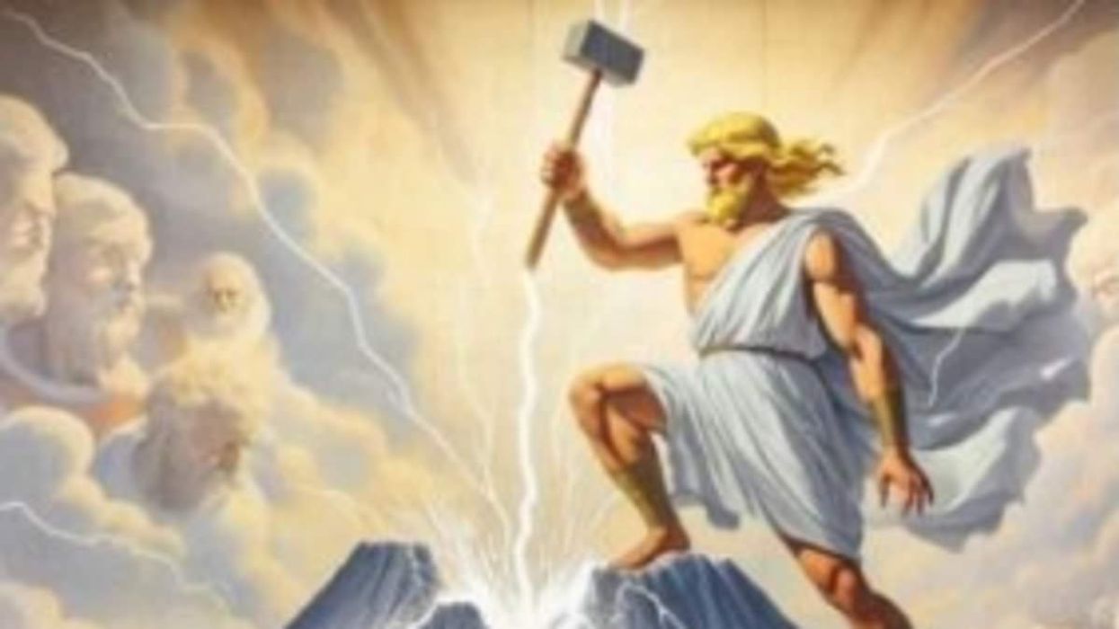 Students paint a Thor mural as a senior gift, school DEI office is accusing them of white supremacy