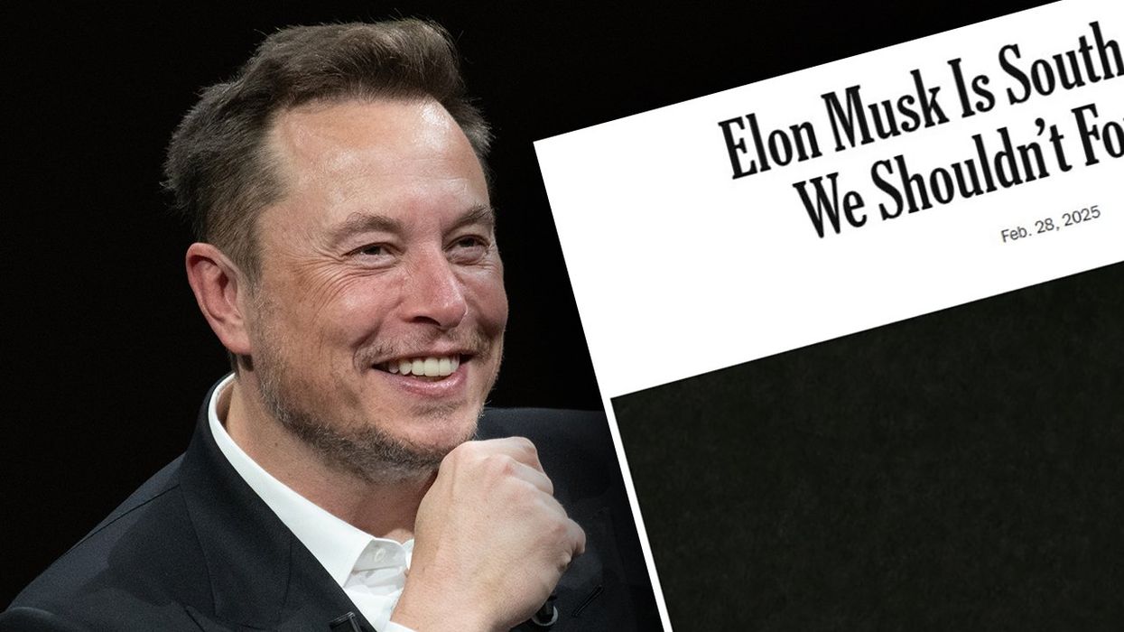 NYT drops despicable anti-Elon Musk hit piece tying him to apartheid... but didn't they try this one already?