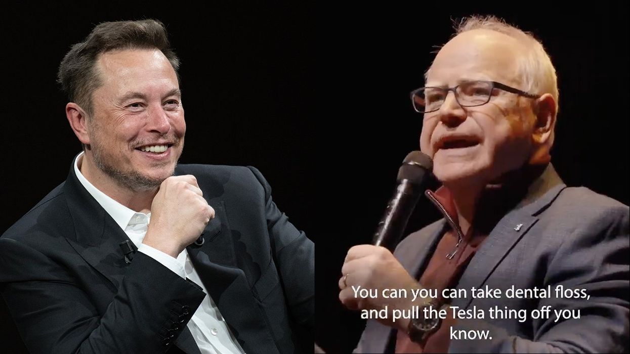 Elon Musk SAVAGES Tim Walz after the failed candidate celebrates Democrats terrorizing Tesla families and employees