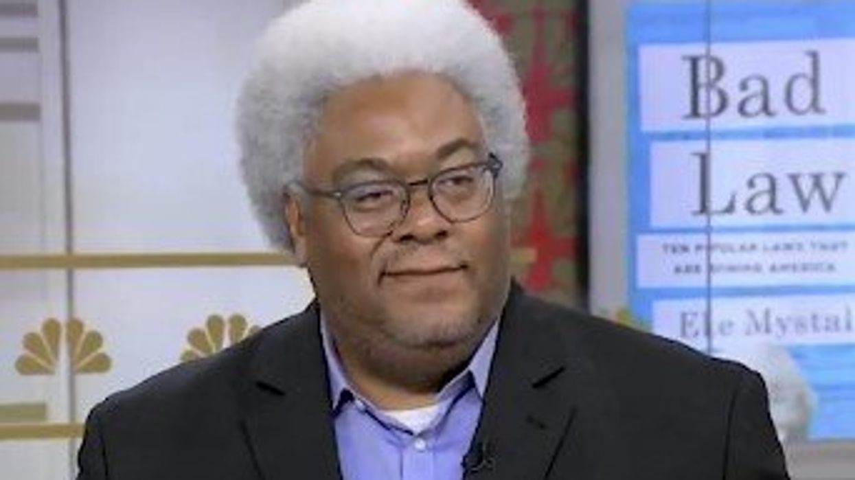 According to MSNBC, having to register to vote is raaaaaaaaacist now