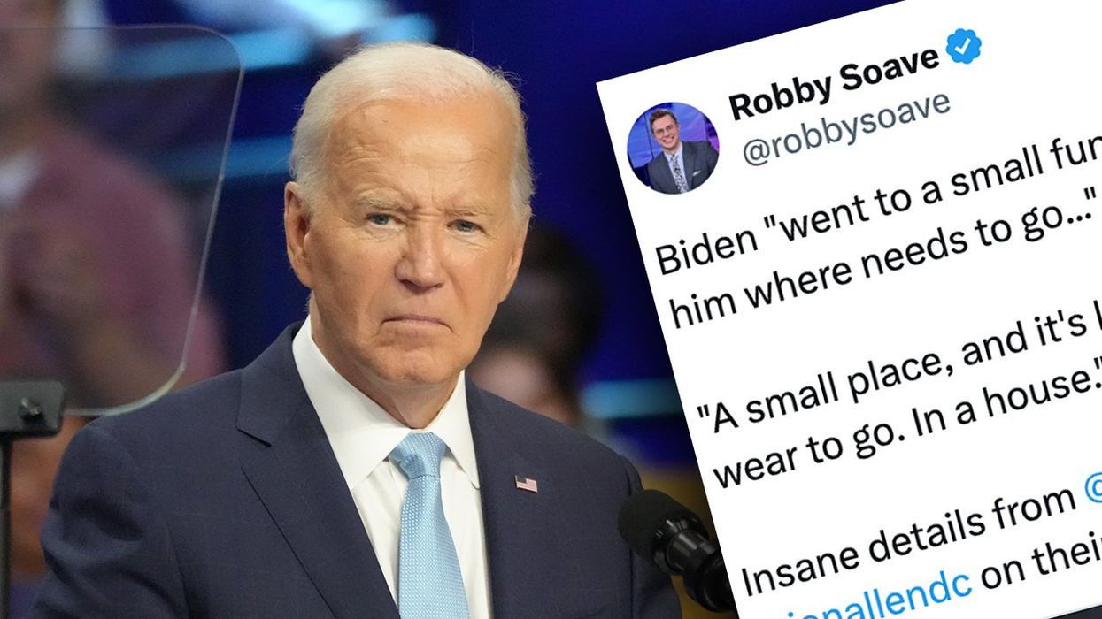 Now it can be told! A reporter's book about senile Joe Biden needing to be led around someone's home will infuriate you