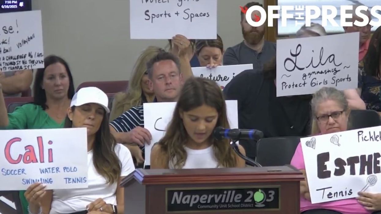 Fifth Grader put in position where she has to explain difference between boys and girls to grown adults on the school board
