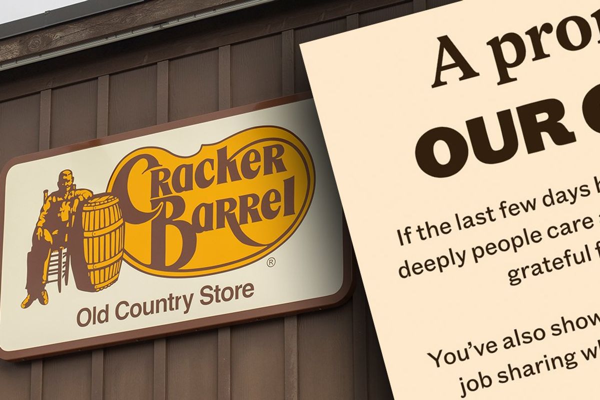 Cracker Barrel enlists TikTok influencers and attempts damage control with pandering message to customers. Fails.