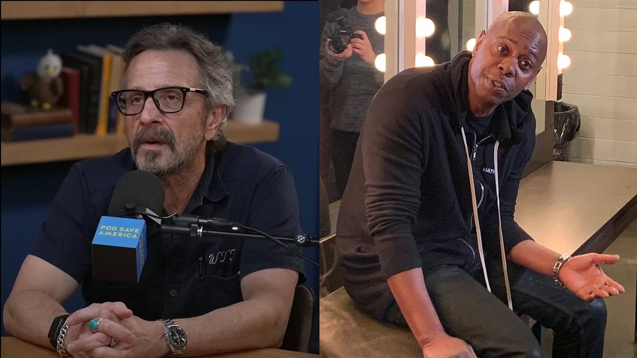 Woke podcaster brings 2024 back, lashes out at "fascist" Netflix for letting Dave Chappelle be funny