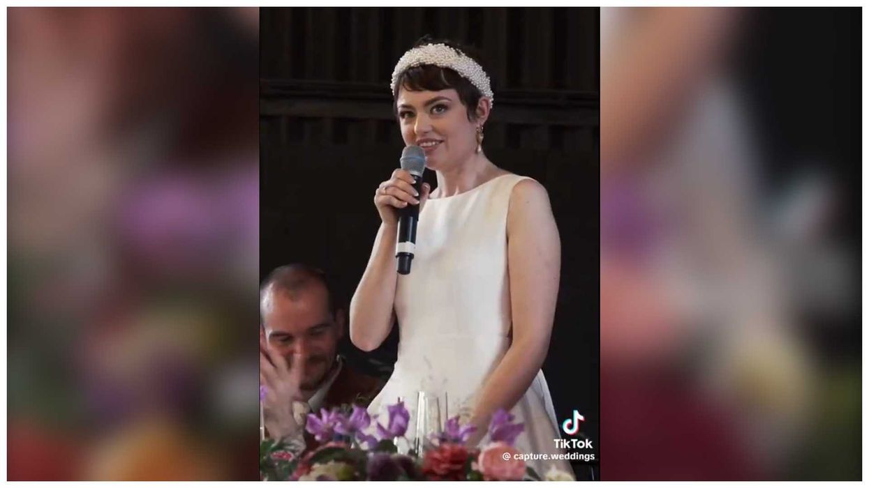 Bride uses her wedding speech to rant about trans rights, and as cringe as you think it will be... it's worse