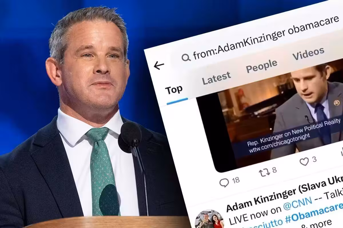 Never Trumper sellout Adam Kinzinger attempts Dem talking points on shutdown, gets smacked with his own record