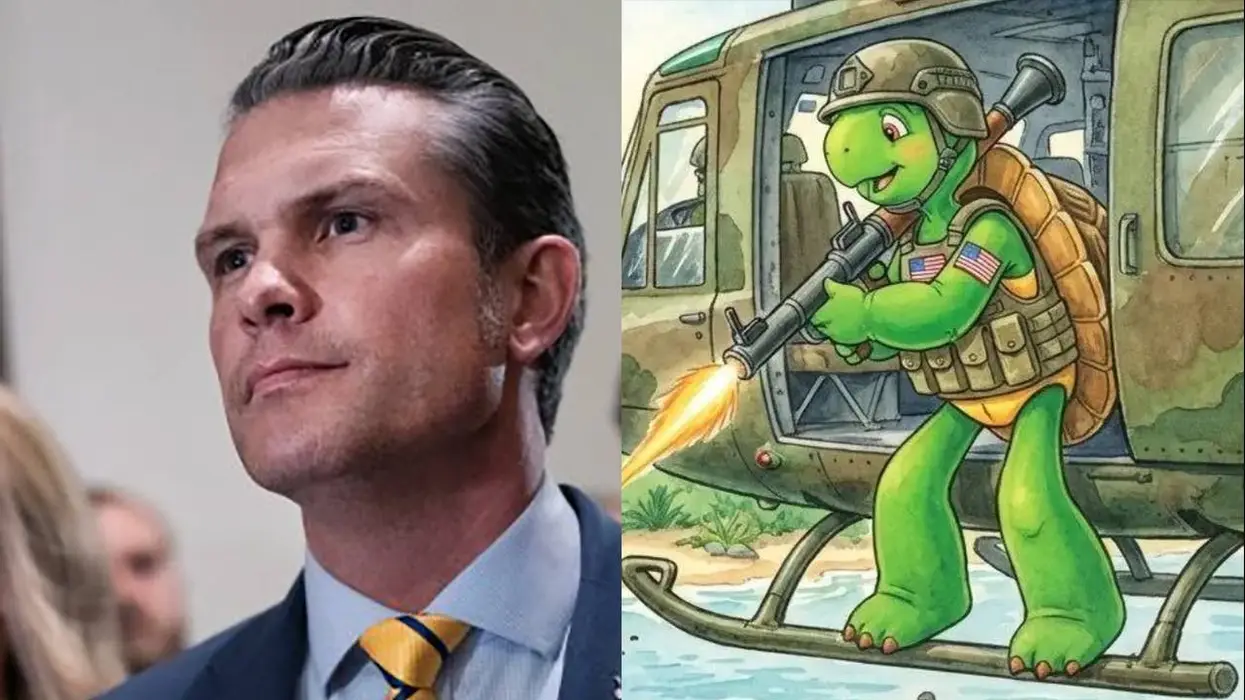 Publisher of "beloved Canadian icon" Franklin the Turtle lashes out at Pete Hegeseth sharing a hilarious meme