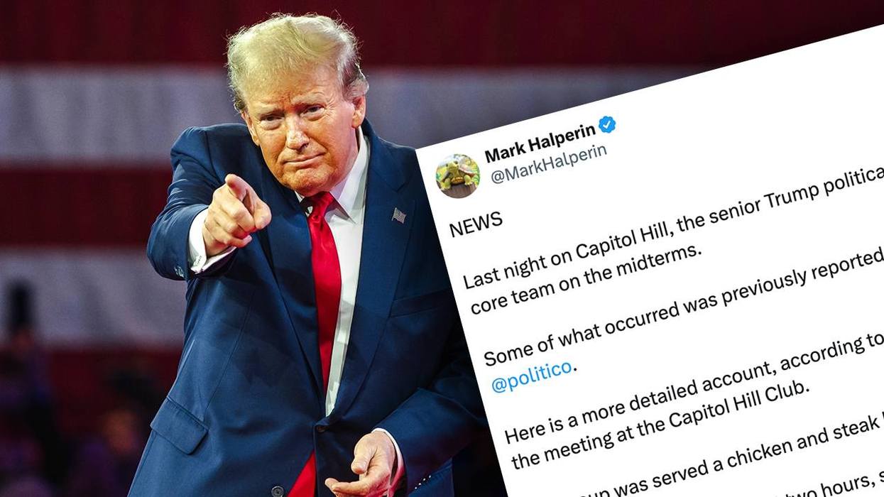 Trump Officials met for a frank discussion about the midterms; these data points stand out bigly