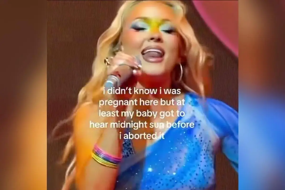 Famous Pop Star Jokes With Fan Who Aborted Her Child After Performance
