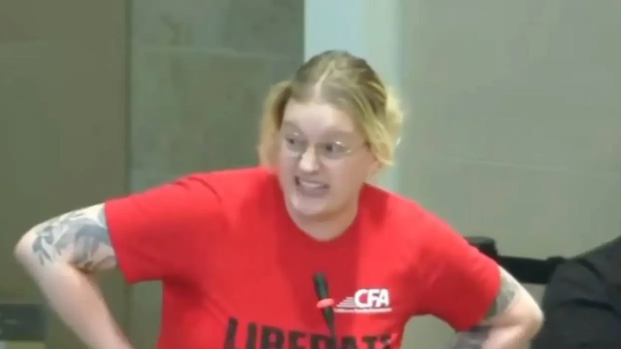 Lesbian sociology professor rants about how many girlfriends she's had "with male genitalia"