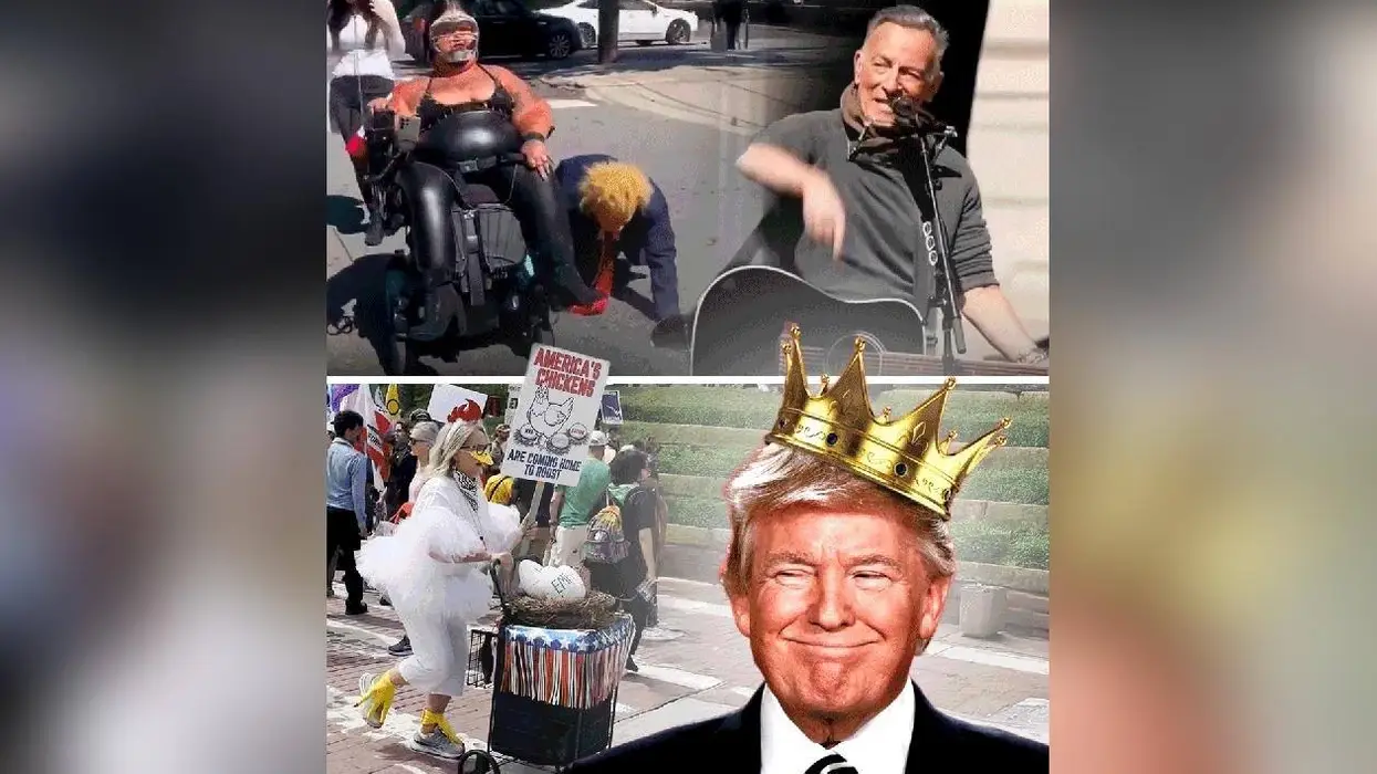 Watch: This Weekend's No Kings Protests Were Cringe, Organized, And Dangerous